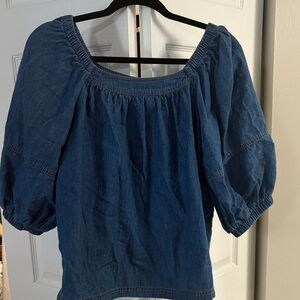 Sundance Blue Denim Blouse